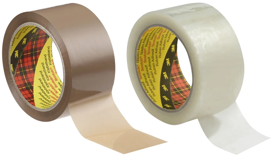 Scotch 3M Scotch Ruban adhésif d'emballage 371, PP, 38 mm x 66 m - lot de 6 - OEM 371B3866