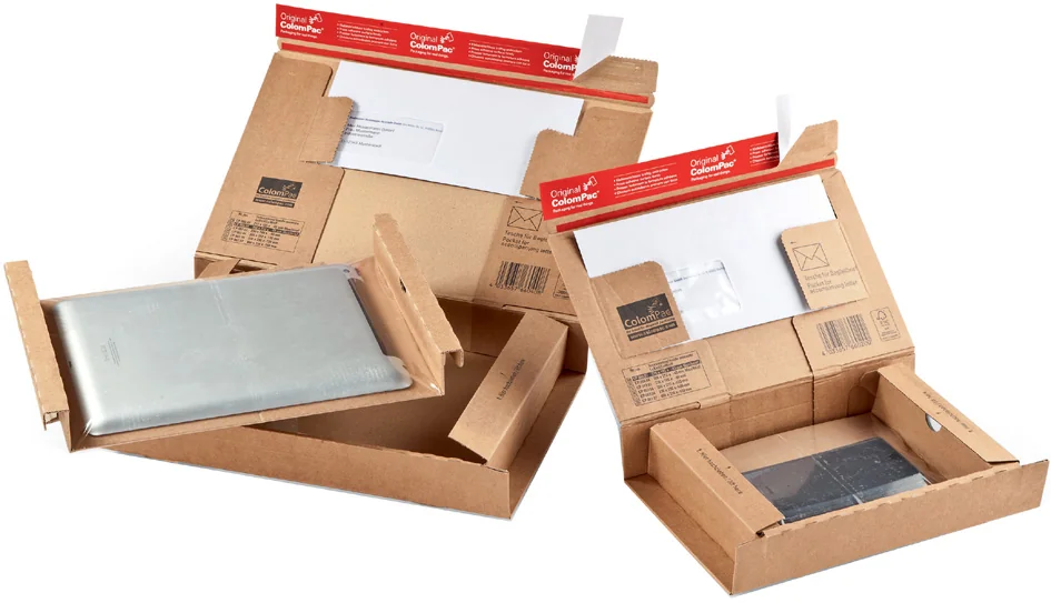 ColomPac Carton d'expédition 'POSTE', taille: S - lot de 10 — Int. 230 × 166 × 90 mm - OEM CP 067.02