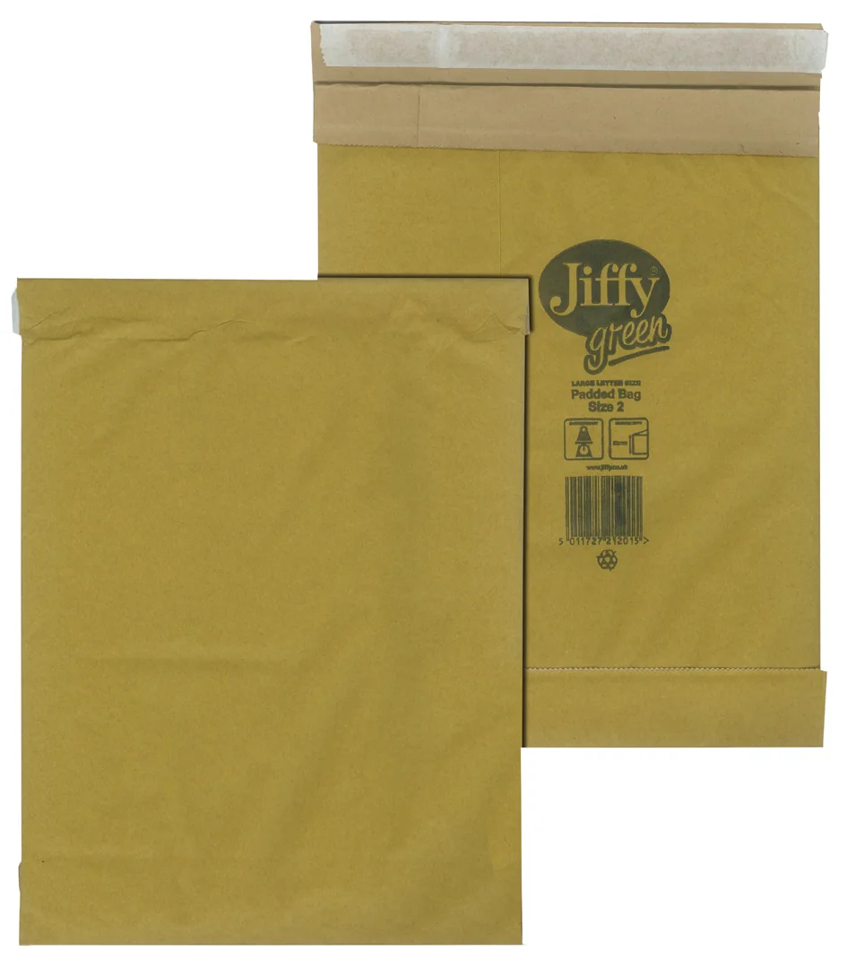 Jiffy MAILmedia Pochettes en papier matelassées Jiffy sans — Int. 105 × 229 mm - OEM 30001308