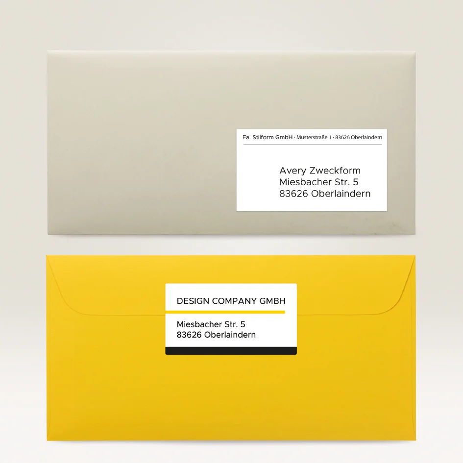 AVERY Zweckform QuickPEEL Adresetiket, 99,1 x 33,9 mm - OEM L7162-40 - Afbeelding 5