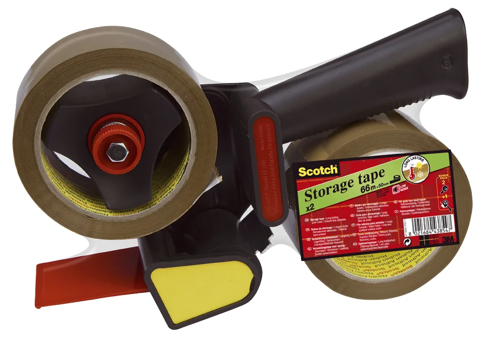 Scotch Dévidoir 309R2D pour ruban adhésif d'emballage, noir — Pour rouleaux de ≤50 mm × 66 m - OEM 3100044008