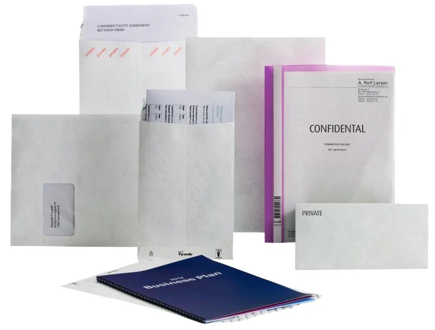 Tyvek Pochettes d'expédition B5, sans fenêtre, 55 g/m2 — 176 × 250 mm - OEM 11788