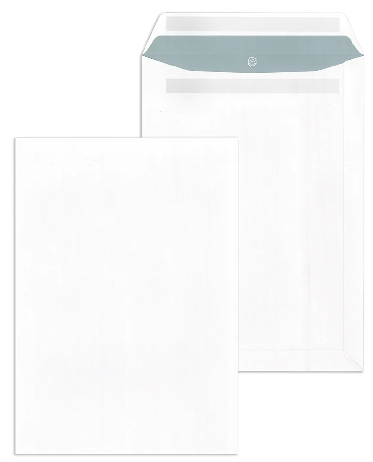MAILmedia Pochettes d'expédition C4 autocollantes — 229 × 324 mm - OEM 30005450
