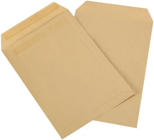 GPV Pochettes d'expédition, C4, 229 x 324 mm, kraft brun - OEM 4225