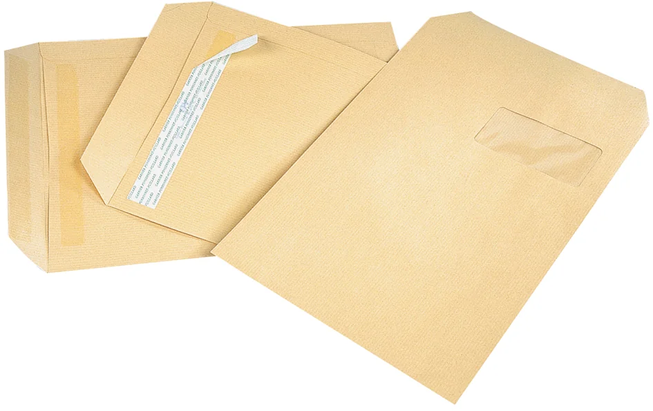 GPV Pochettes d'expédition, B5, 176 x 250 mm, kraft marron - OEM 4253