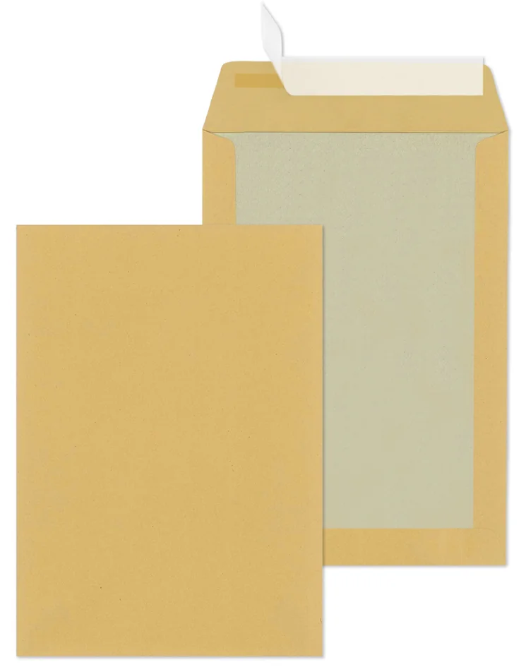 MAILmedia Pochette d'expédition B5 avec dos en carton, blanc — 176 × 250 mm - OEM 30123480