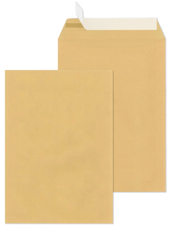 MAILmedia pochette d'expédition C4 adhésives, sans fenêtre — 229 × 324 mm - OEM 30005531