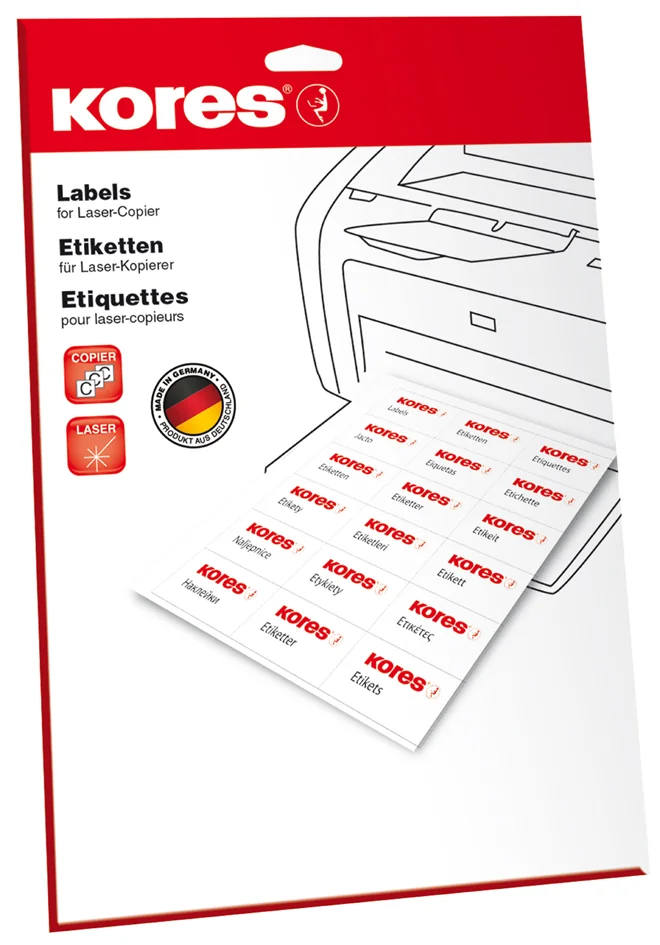 Kores Etiquette à affranchir, 160 x 45 mm, blanc - OEM FE16045