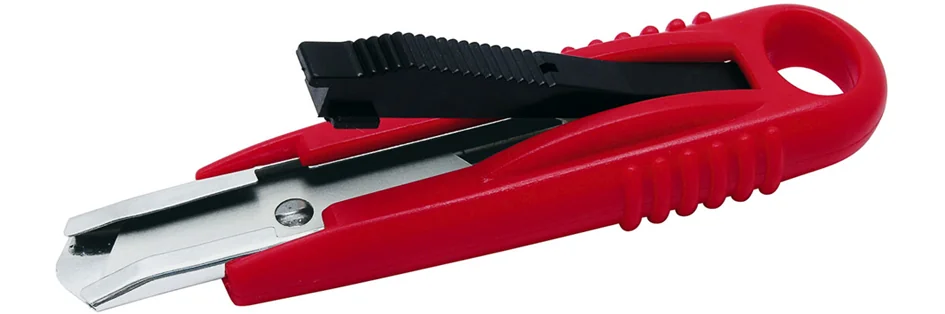 WEDO Safety-Cutter standard, lame: 18 mm, rouge/noir — 145 × 25 × 325 mm - OEM 78 800