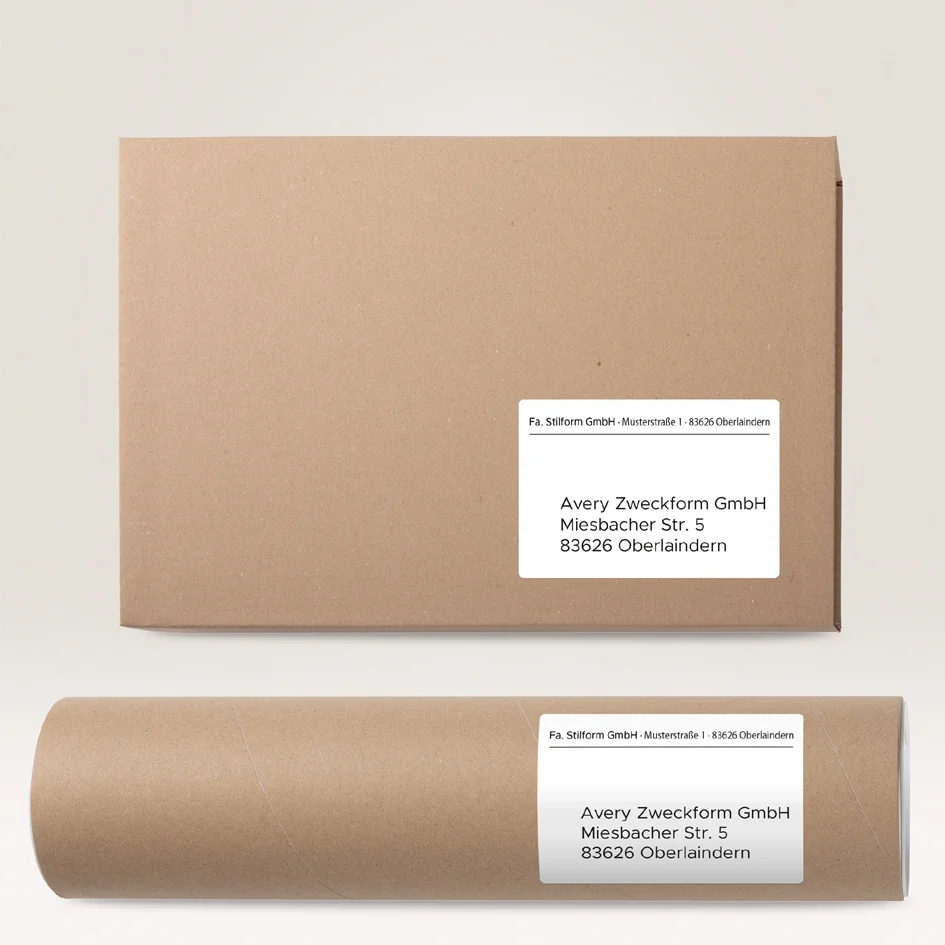 AVERY Zweckform Verzendetiket, ultra wit — 99,1 × 67,7 mm - OEM L7165-40 - Afbeelding 5