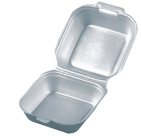 STARPAK Boîte à hamburger rectangulaire, XPS, 145x155x80 mm - OEM 81368