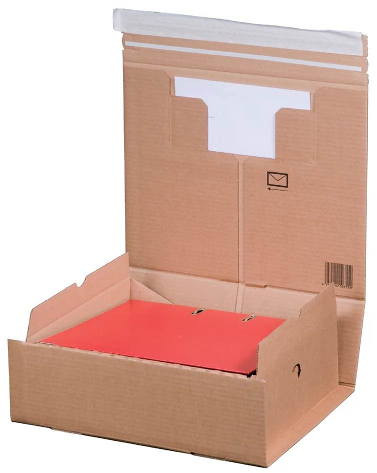 smartboxpro Carton d'expédition PACK BOX, format A4+, marron - lot de 20 — Int. 328 × 290 × 120 mm - OEM 211104420