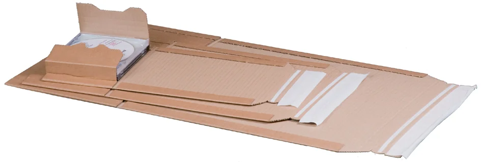 smartboxpro Emballage d'expédition universel, format B5 - lot de 25 — Int. 274 × 191 × 10–80 mm - OEM 211101425
