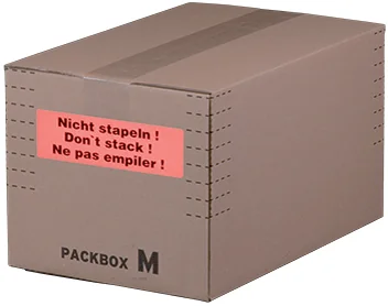 smartboxpro Rol identificatie-etiketten 'bovenkant - niet laten vallen' — 148 × 48 mm - OEM 255194230
