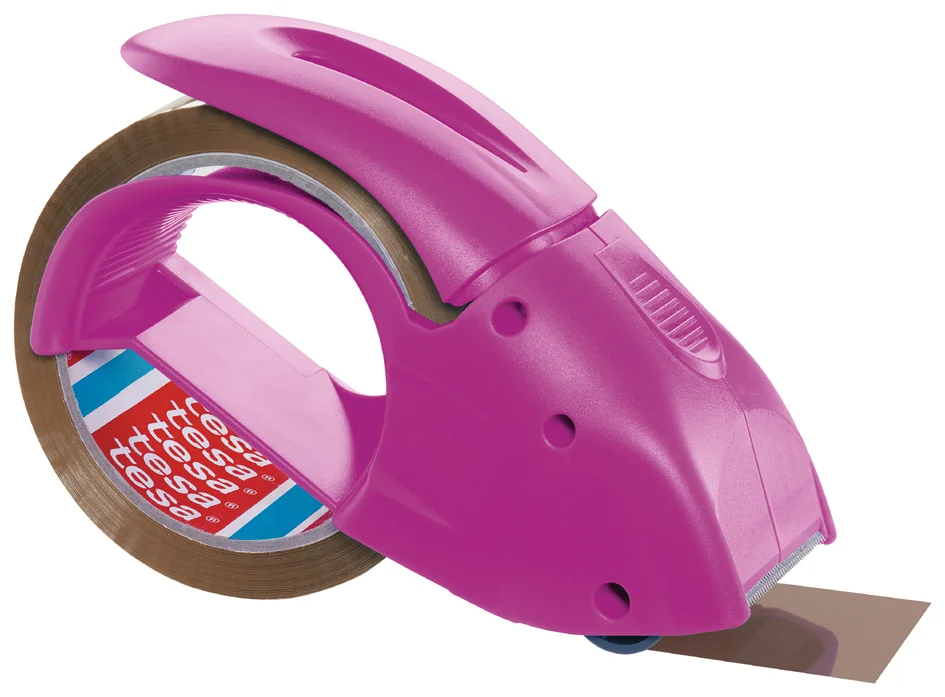 tesapack Dispenser 'pack 'n' go', compleet, roze - OEM 51113 - Afbeelding 3