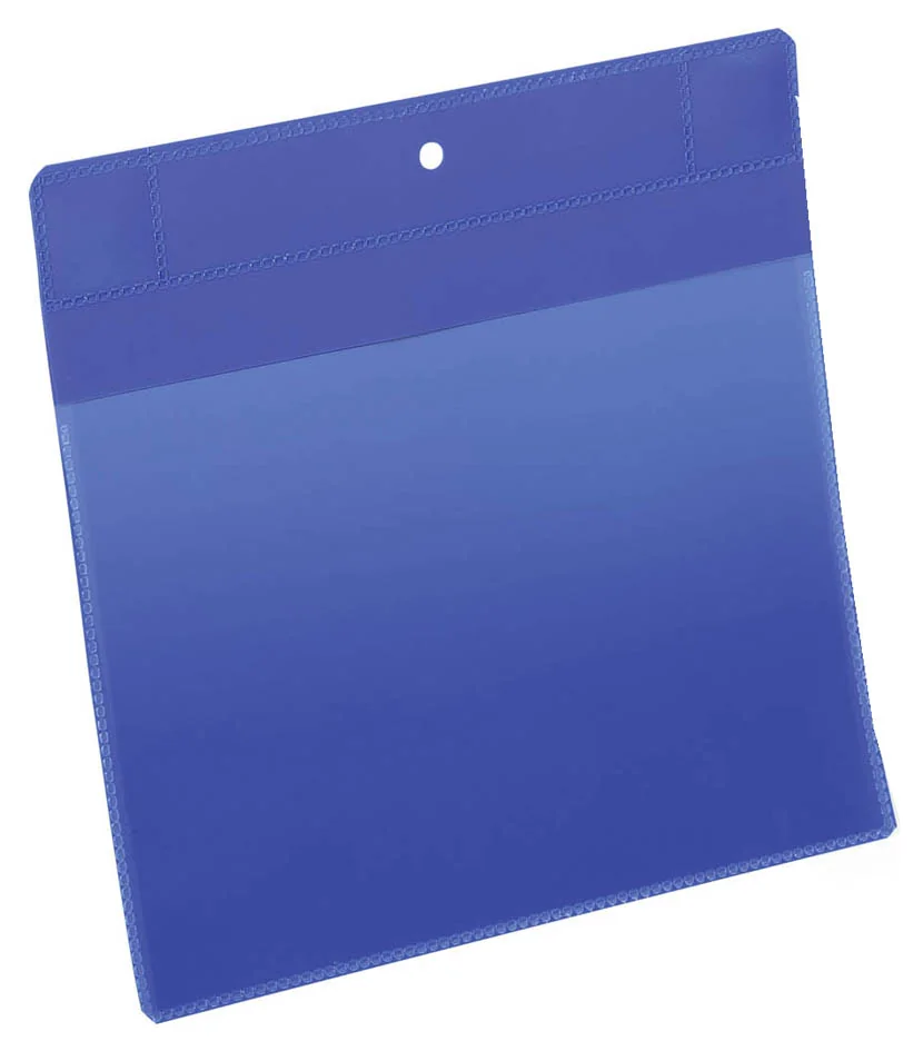 DURABLE Pochette aimantée, A4 paysage, bleu — Format utile 297 × 210 mm - OEM 1748-07