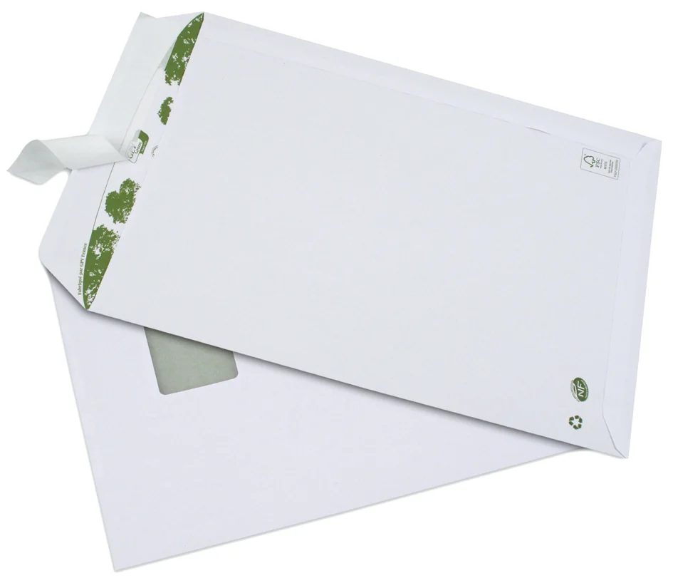 GPV Pochettes d'expédition ERA Pure, C4, sans fenêtre, blanc — 229 × 324 mm - OEM 2830