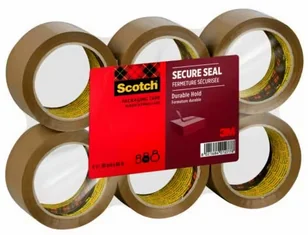 Scotch 3M Scotch Ruban adhésif d'emballage SECURE SEAL, 50mm x 66 m - OEM 34-2000-9119-6