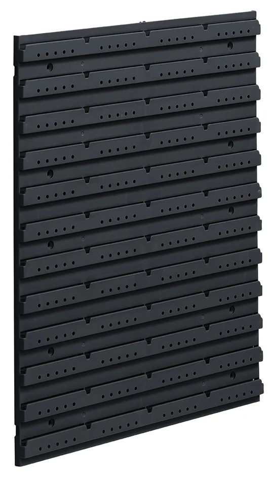 allit Plaque de support mural 'ProfiPlus Endless 54', noir — 450 × 20 × 540 mm - OEM 457090