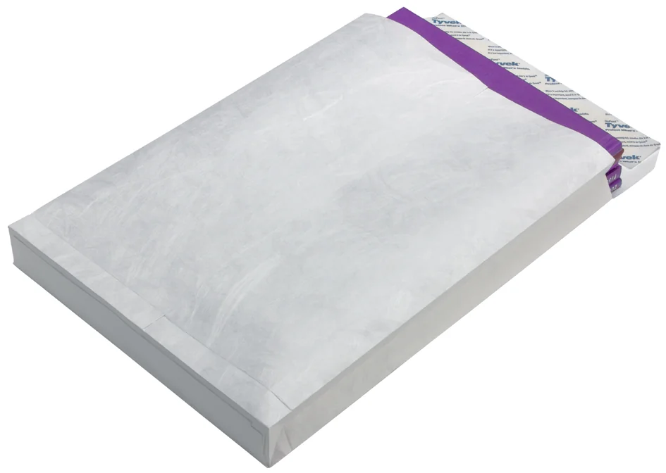 Tyvek Pochettes d'expédition à soufflet B4, sans fenêtre — 250 × 40 × 353 mm - OEM 67477
