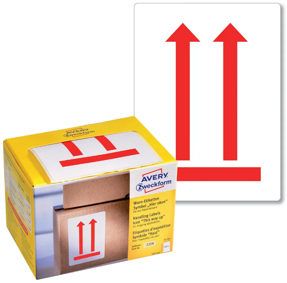 AVERY Zweckform Rouleau d'étiquettes d'expédition, fragile — 74 × 100 mm - OEM 7251