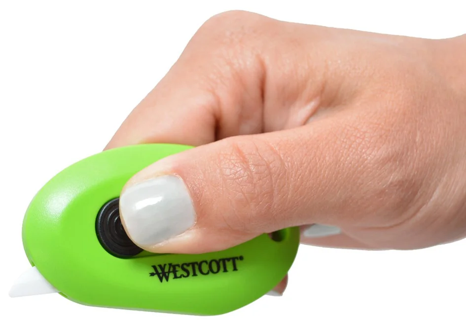 WESTCOTT Mini-cutter céramique, lame: 31 mm, vert - OEM E-16474 00