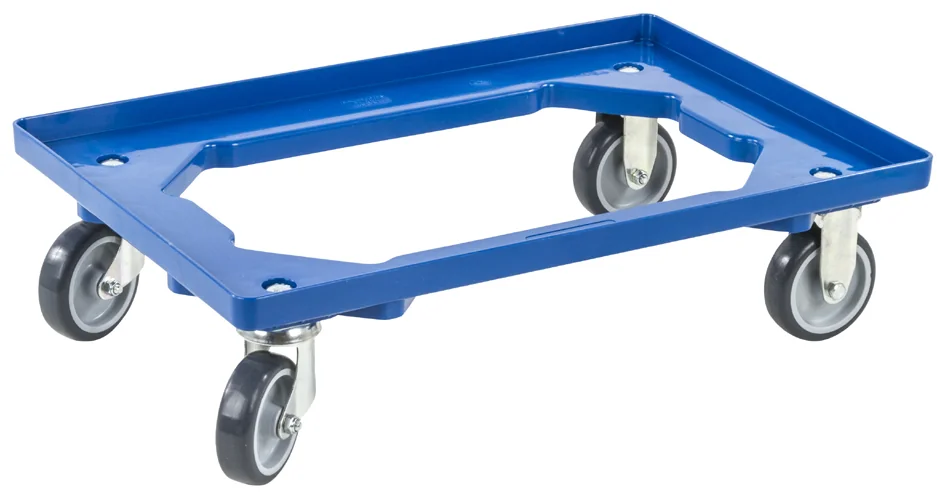 allit Chariot de transport ProfiPlus EuroRoll OS 600, bleu — 615 × 415 × 175 mm - OEM 456856
