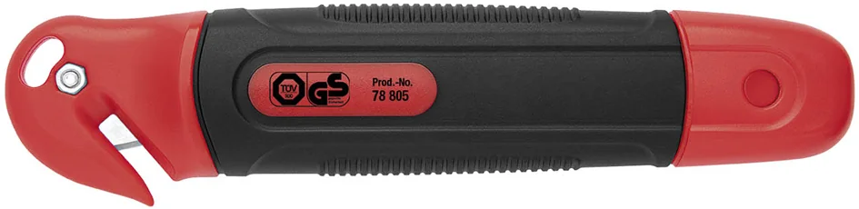 WEDO Veiligheidscutter Standaard, trapeziummes, zwart/rood - OEM 78 805 - Afbeelding 3