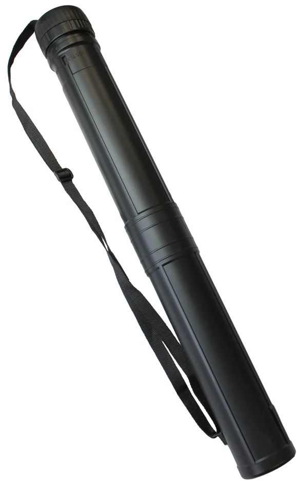 Wonday Tube à dessin, télescopique, en plastique, noir — Ø 80 mm - OEM APN900761