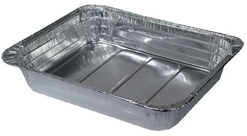 STARPAK Barquette Gastronorm en aluminium, rectangulaire — 325 × 265 × 55 mm - OEM 14533