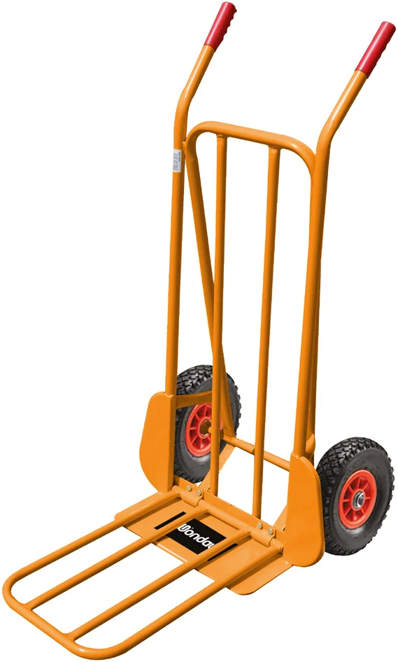 Wonday Diable de transport en tube d'acier, charge: 250 kg — 590 × 816 × 1100 mm - OEM MDI200071 – Image 2