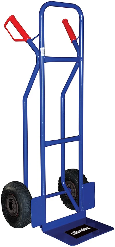Wonday Diable de transport en tube d'acier, charge: 180 kg — 495 × 525 × 1180 mm - OEM MDI200271