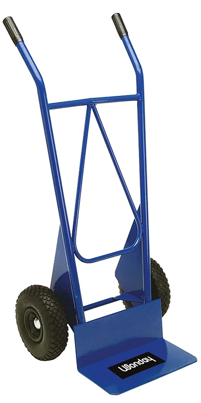 Wonday Diable de transport en tube d'acier, charge: 250 kg — 510 × 502 × 1050 mm - OEM MDI200371