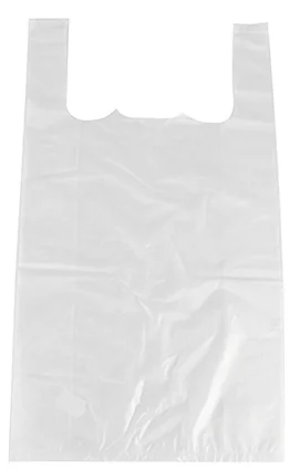 STARPAK Sac en plastique, en HDPE, blanc — 270 × 120 × 480 mm - OEM 12294