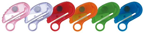 NT Cutter NT Mini cutter/ouvre-sachet iO-100PB, couleurs assorties — 103 × 69 × 6 mm - OEM h1310629
