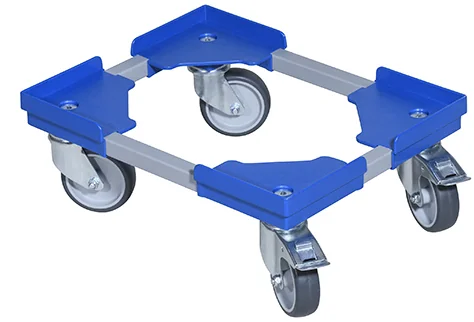 allit Rouleur de transport EuroPlus Roll it K450, bleu — 455 × 355 × 175 mm - OEM 454385
