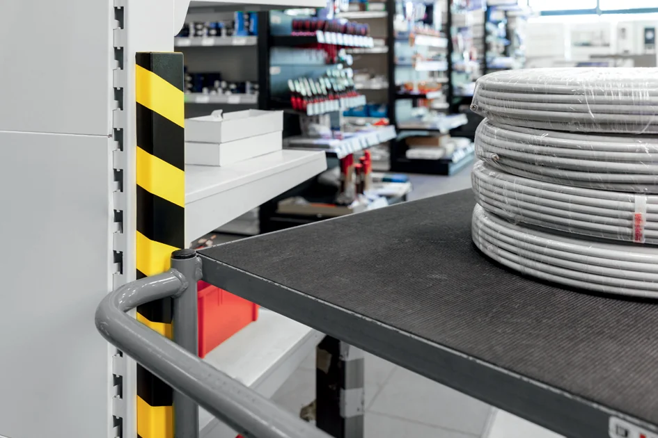 DURABLE Beschermprofiel voor oppervlakken S30R — 1 m - OEM 1109130 - Afbeelding 3