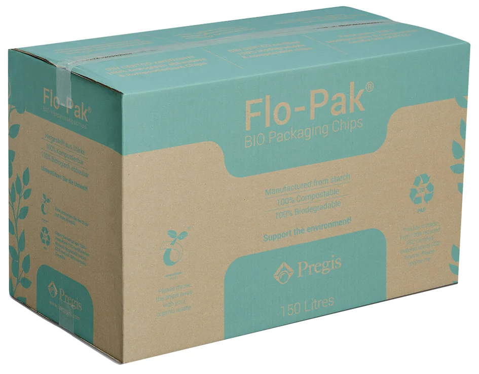 HAPPEL Matériel de remplissage Flo Pak Bio 8, en carton — Contenance 150 L - OEM 400075