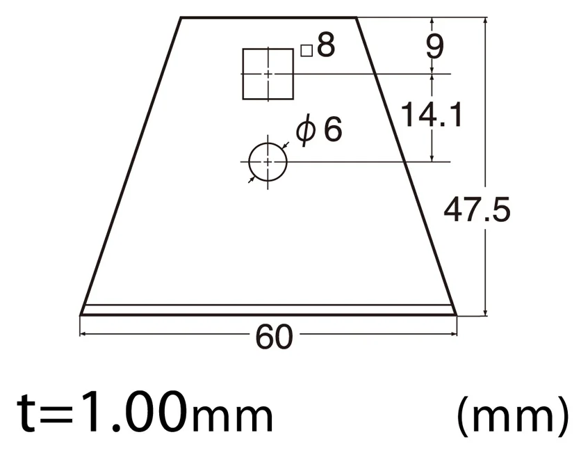 NT Cutter Lame de rechange BZL11P — Longueur de lame 40 mm - OEM h1311594 – Image 3