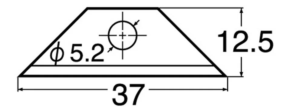 NT Cutter Lame de rechange BZL11P — Longueur de lame 40 mm - OEM h1311594 – Image 7