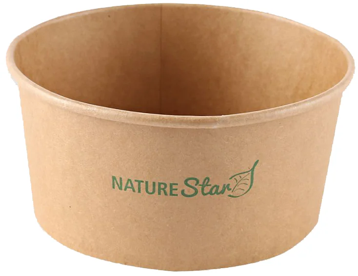 NATURE Star Bol à salade Caesar, rond, 1.000 ml, marron — Ø 150 mm - OEM 417100
