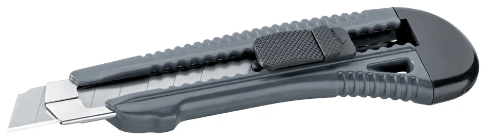 WESTEX Cutter, plastique, lame: 18 mm, gris - OEM 95690010