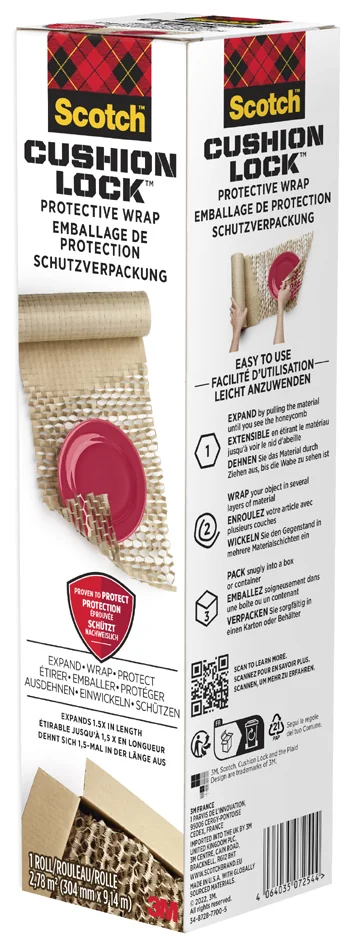 Scotch 3M Scotch Emballage de protection 'Cushion Lock' — 304 mm × 9,14 m - OEM PCW-1230-EU