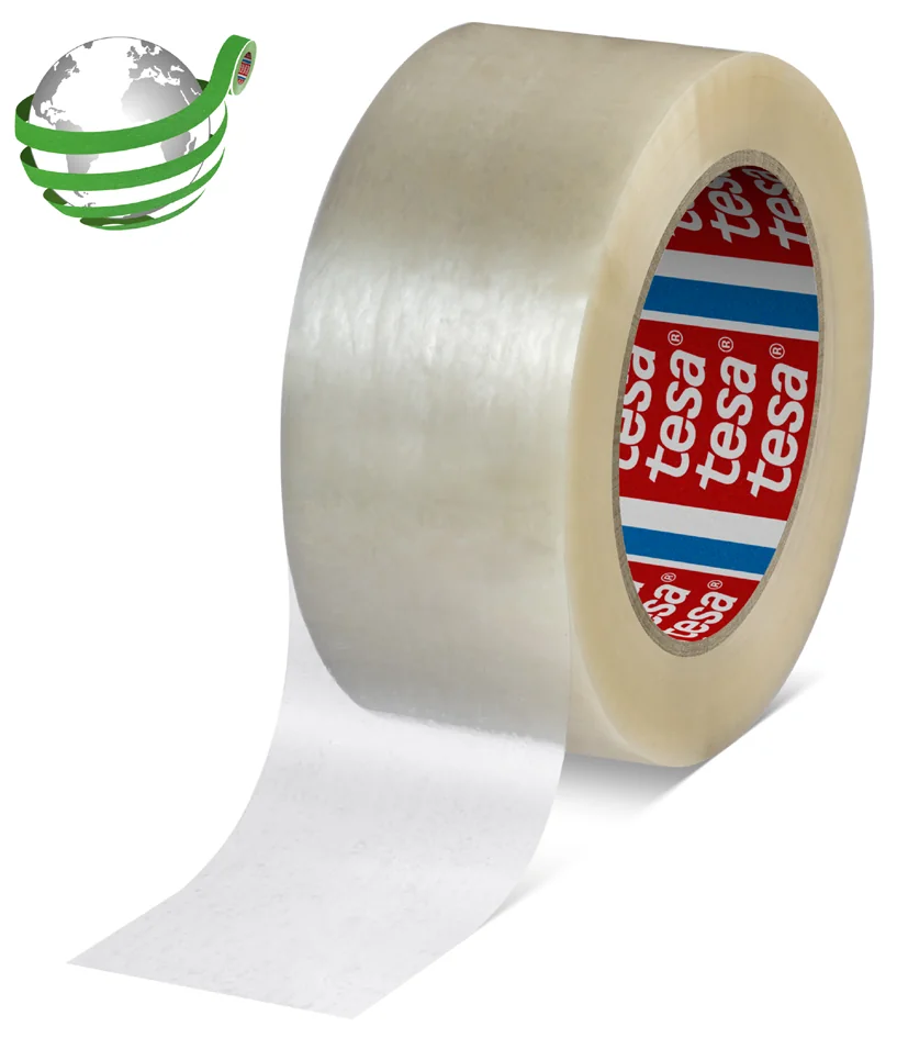 tesapack Ruban adhésif d'emballage 60418, PET, 50 mm x 132 m - lot de 6 - OEM 60418-00004-00