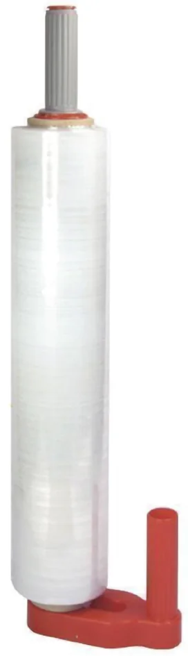 RAADHUIS Dévidoir à main de film étirable, rouge/gris — Pour rouleaux de 400–500 mm - OEM RD-351196