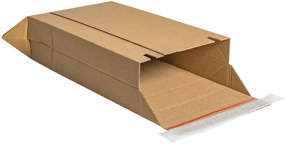 SMARTBOXPRO Pochette d'expédition, carton ondulé, A4, marron - lot de 25 — Int. 346 × 246 × ≤76 mm - OEM 210102525
