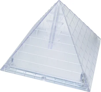 NT Cutter Conteneur à lames Pyramide iCD-400P, transparent — 110 × 100 × 120 mm - OEM h1310647