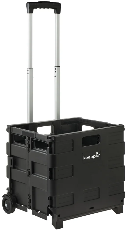 keeeper Chariot de transport 'olli' avec boîte pliante, 45 L — 380 × 360 × 330 mm - OEM 1019680000000