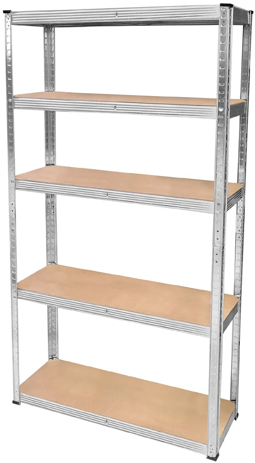 BRÜDER MANNESMANN Étagère pour charges lourdes, pack de 2 — 900 × 300 × 1800 mm - OEM M99510