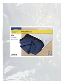 RAADHUIS Pochette d'expédition, PE COEX, 240 x 325 mm, blanc - OEM RD-320102-25 – Image 2